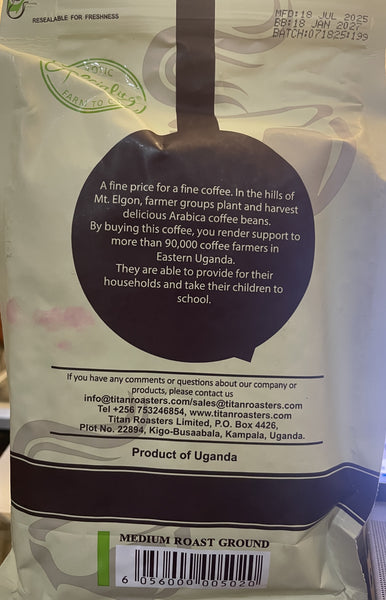 Coffee Afrikano Gourmet Ugandan Ground Coffee - 500g (17.64 oz)