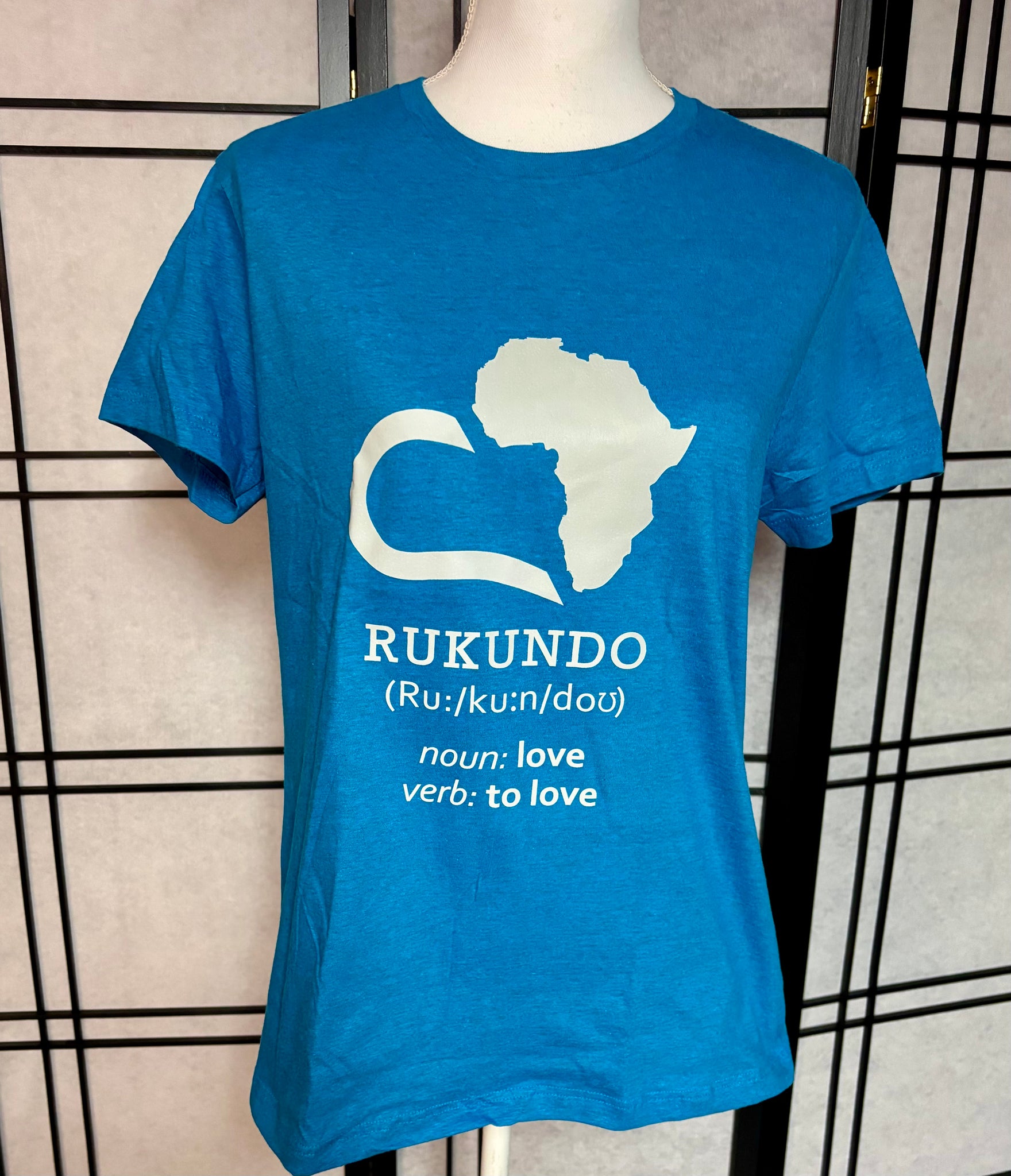 "Rukundo Means Love" Adult Softstyle® Unisex T-Shirt