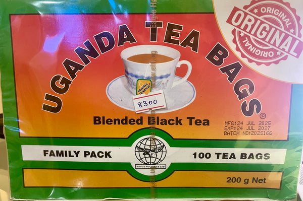 Gourmet Blended Black Ugandan Tea Bags - 100 ct.