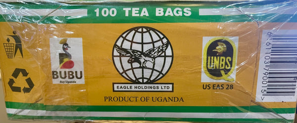 Gourmet Blended Black Ugandan Tea Bags - 100 ct.