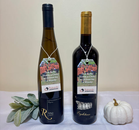 Rappahannock Cellars Wine - Every bottle helps a child in Uganda go to school for a month!