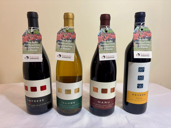 Three Monkeys Wine - Every bottle helps a child in Uganda go to school for a month!