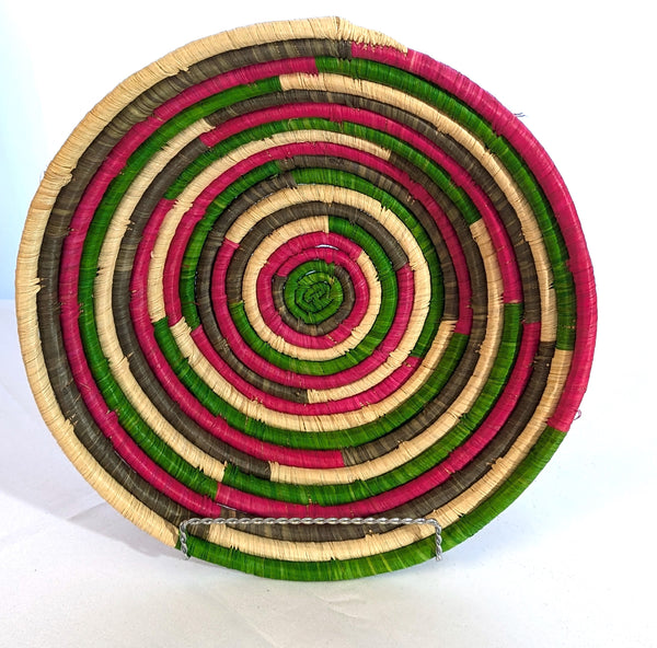 Hand Woven Ugandan Basket (25+ Styles/Colors Available)