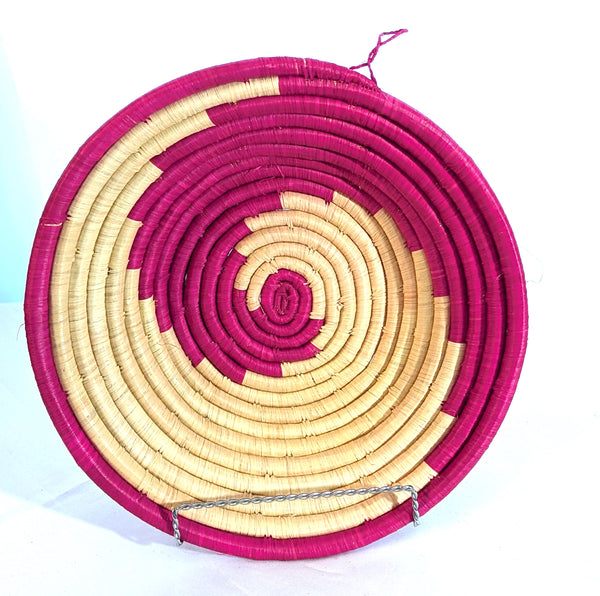 Hand Woven Ugandan Basket (25+ Styles/Colors Available)
