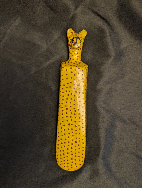 Hand Carved African Safari Animal Wood Door Stop