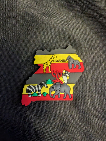 Africa Uganda-Themed Magnets