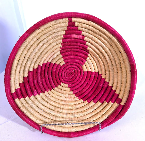 Hand Woven Ugandan Basket (25+ Styles/Colors Available)