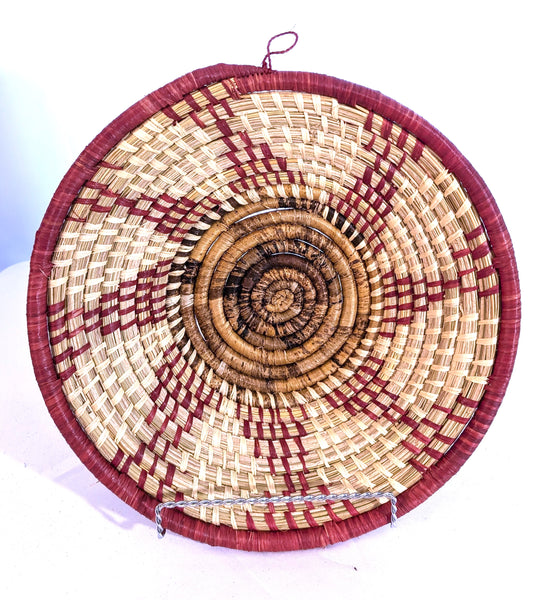 Hand Woven Ugandan Basket (25+ Styles/Colors Available)