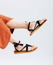 Sseko Leather Ribbon Sandals Size 5 ($48 value)