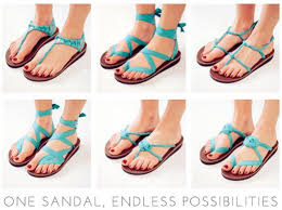 Sseko Leather Ribbon Sandals Size 5 ($48 value)