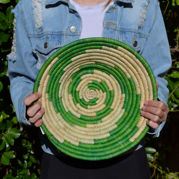 Hand Woven Ugandan Basket (25+ Styles/Colors Available)
