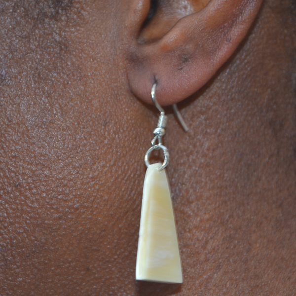 Handmade Ankole Cow Horn Earrings - Many Designs to Choose From!
