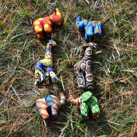 Handmade in Uganda Mini Stuffed Animals