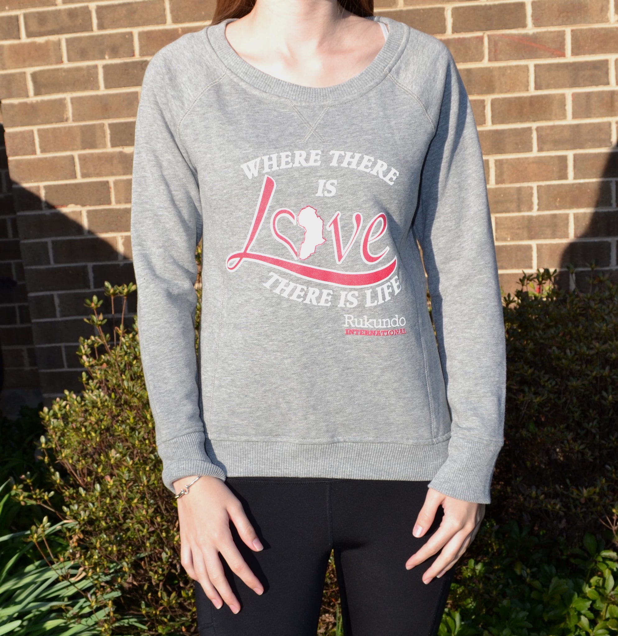 "Where There is Love" Banana Republic Brand Sweatshirt (Women's Sizing)