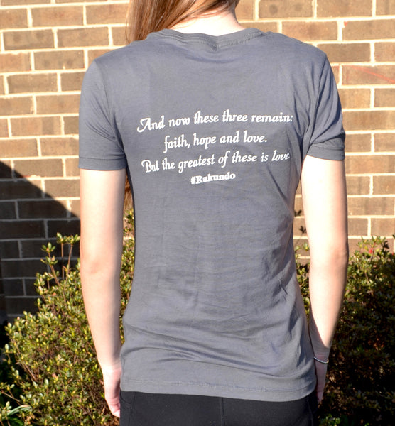Gray RI Fitted Tee (Junior's Sizing)