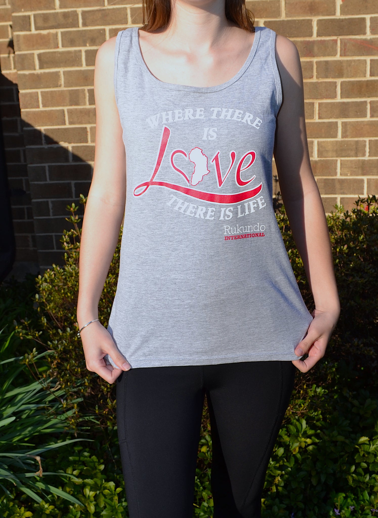 "Where There is Love" Tank Top (Junior's Sizing)