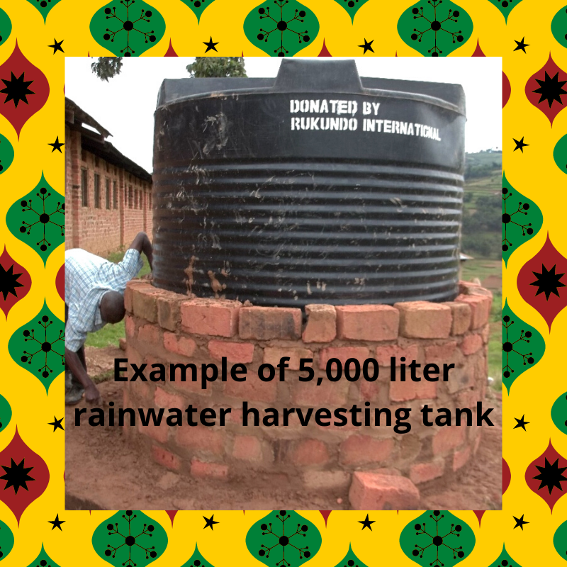 Provide a Water Tank for Rukundo Preparatory School