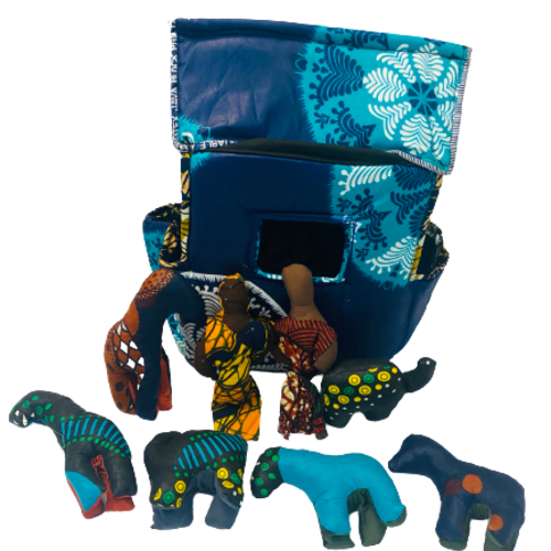 Handmade Noah's Ark Play Set