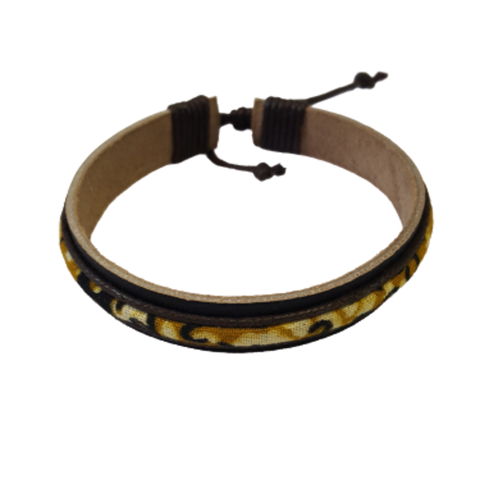 Leather Bracelet (Multiple Color Options)